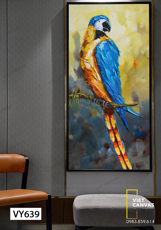 Tranh Chú Chim Đáng Yêu - VY639