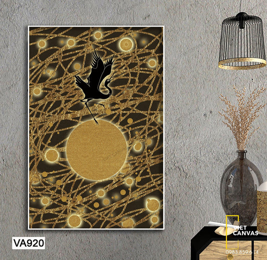 Tranh Chú Chim Diệu Kỳ - VA920