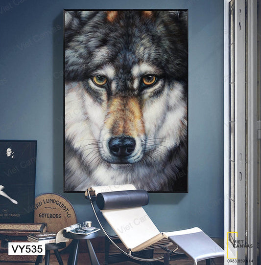 Tranh Chú Chó Husky - VY535