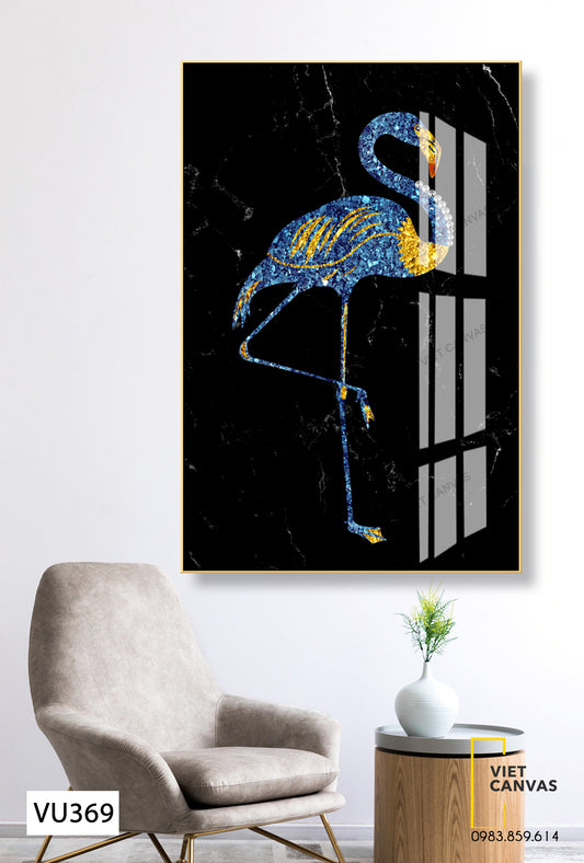 Tranh Chim Hạc Nghệ Thuật - VU369