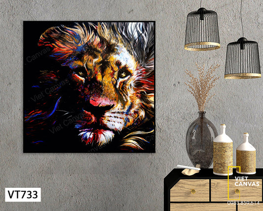 Tranh Chú Sử Tử - VT733