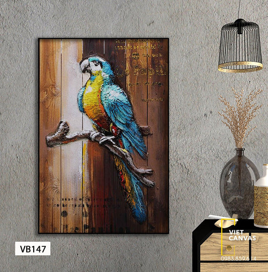 Tranh Chú Vẹt - VB147