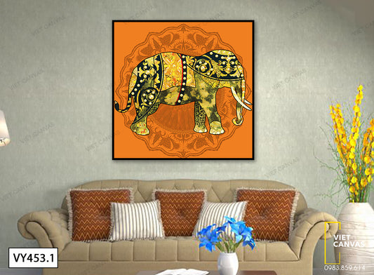 Tranh Chú Voi - VY453.1