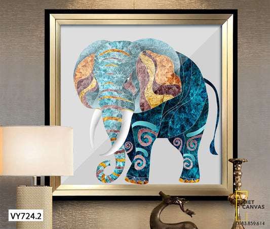 Tranh Chú Voi Con - VY724.2