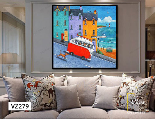 Tranh Chuyến Đi Vui Vẻ - VZ279