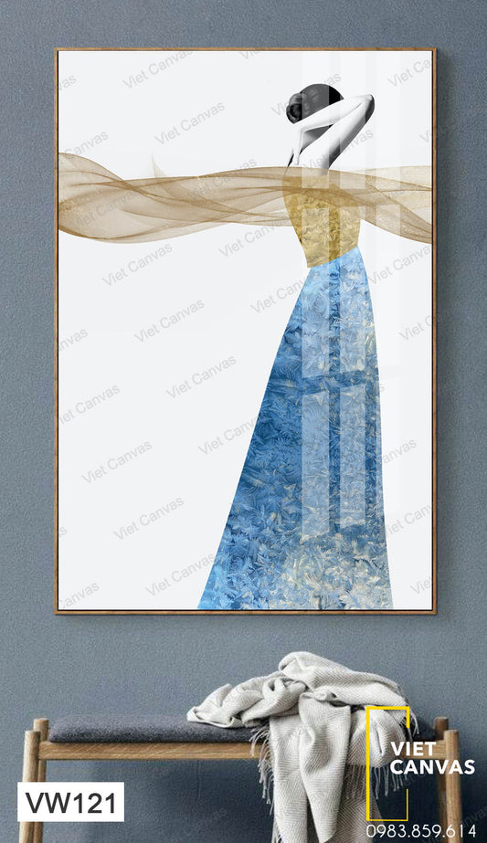 Tranh Cô Gái - VW121