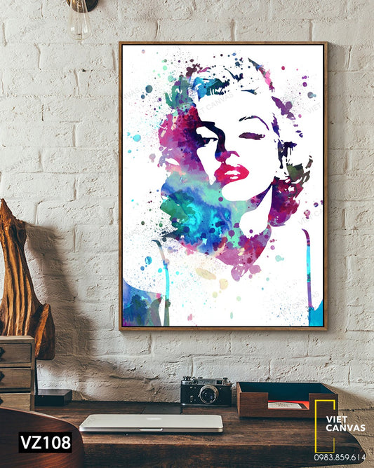 Tranh Cô Gái Bí Ẩn - VZ108