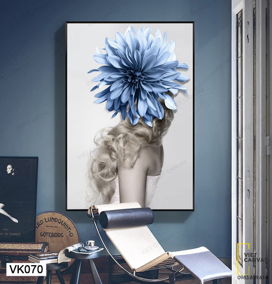 Tranh Cô Gái Bí Ẩn - VK070