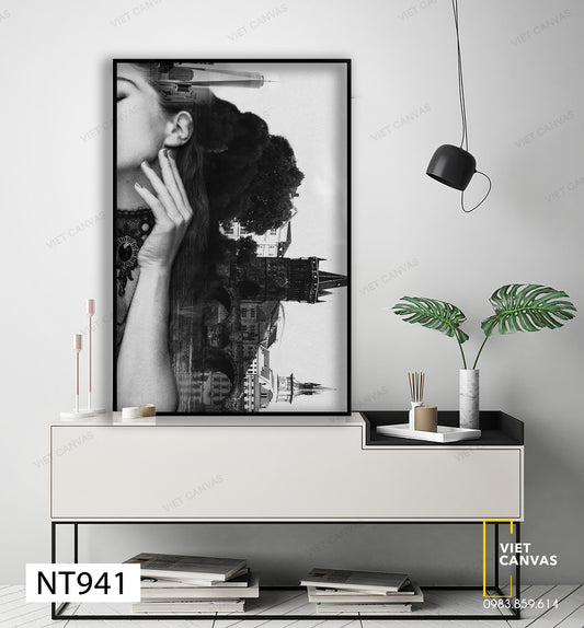 Tranh Cô Gái Bí Ẩn - NT941