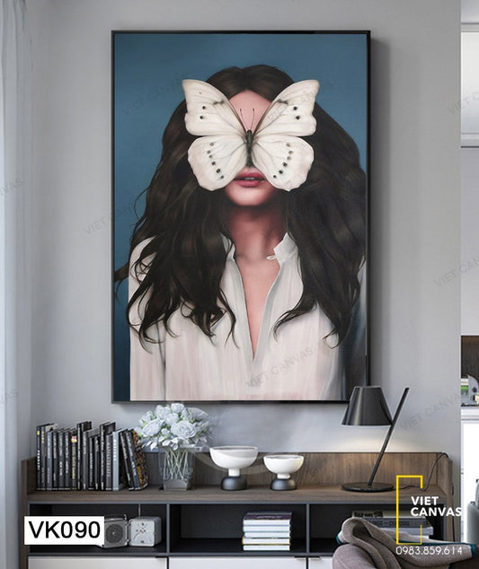 Tranh Cô Gái Quyến Rũ - VK090