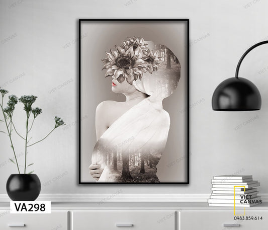 Tranh Cô Gái Quyến Rũ - VA298