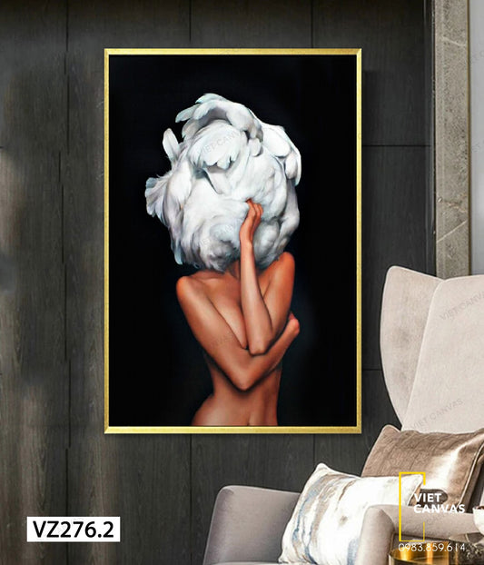 Tranh Cô Gái Quyến Rũ - VZ276.2