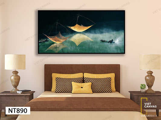 Tranh Cuộc Sống Ngư Dân - NT890
