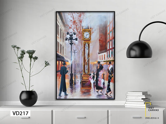 Tranh Cuộc Sống Phương Tây - VD217