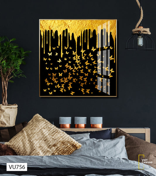 Tranh Đàn Bướm Vàng - VU756