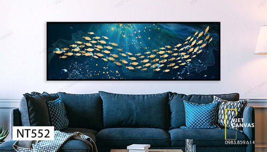 Tranh Đàn Cá Đại Dương - NT552