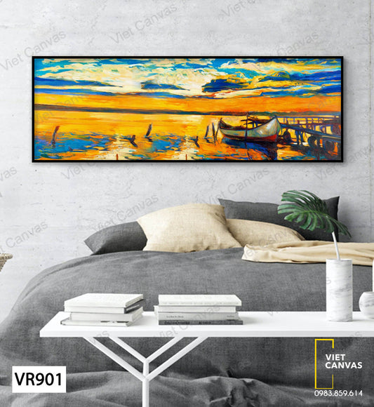 Tranh Thuyền Và Biển - VR901