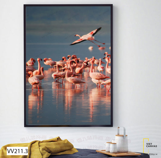 Tranh Đàn Hồng Hạc - VV211.3