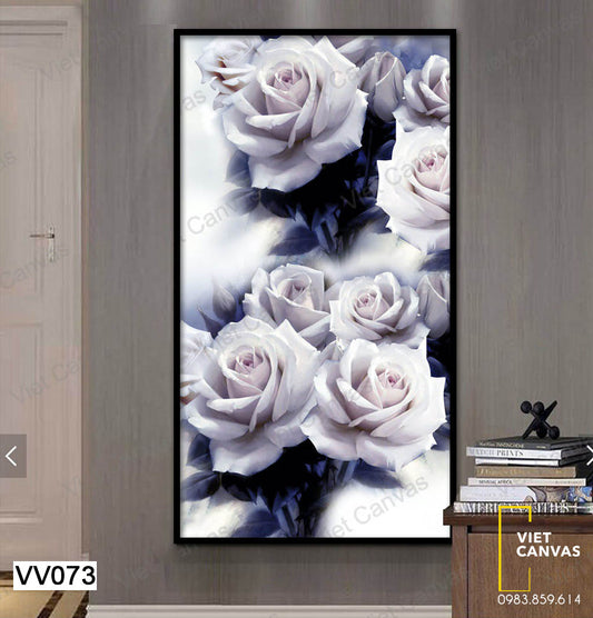Tranh Đóa Hoa Hồng - VV073
