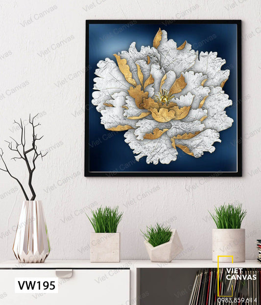 Tranh Đóa Hoa Nở Rộ - VW195