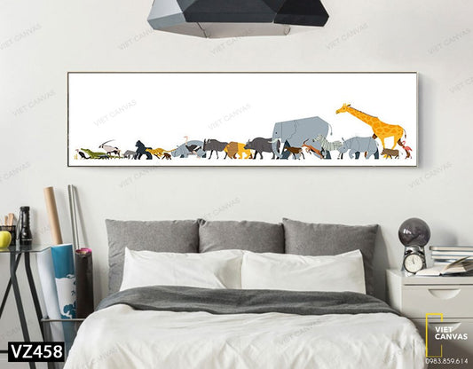 Tranh Động Vật Hoang Dã - VZ458