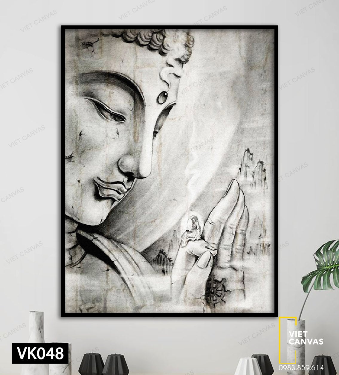 Tranh Đức Phật - VK048