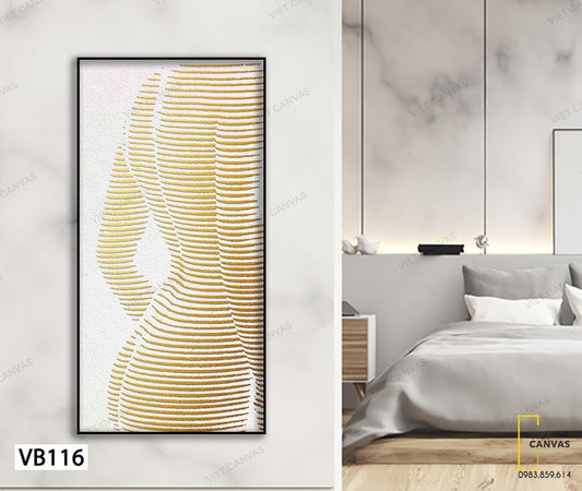 Tranh Đường Cong Cô Gái - VB116