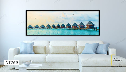 Tranh Thiên Đường Trên Biển - NT769