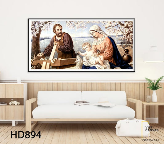 Tranh Gia Đình Hạnh Phúc - HD894