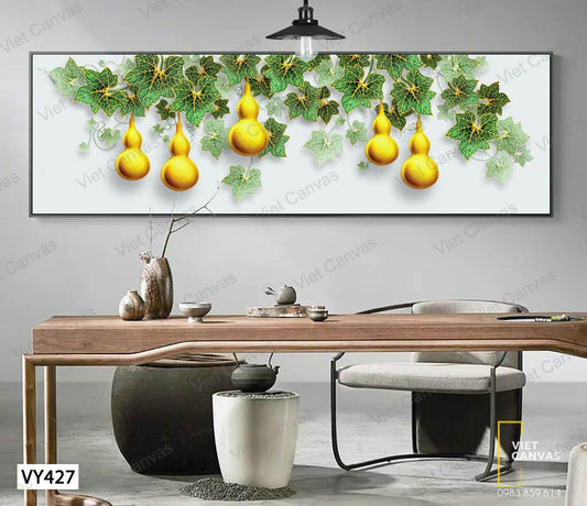 Tranh Giàn Hồ Lô Tươi Mát - VY427