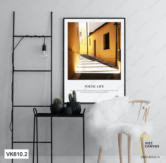 Tranh Góc Phố Thân Quen - VK610.2