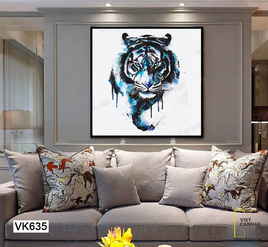 Tranh Con Hổ Hung Dữ - VK635.1