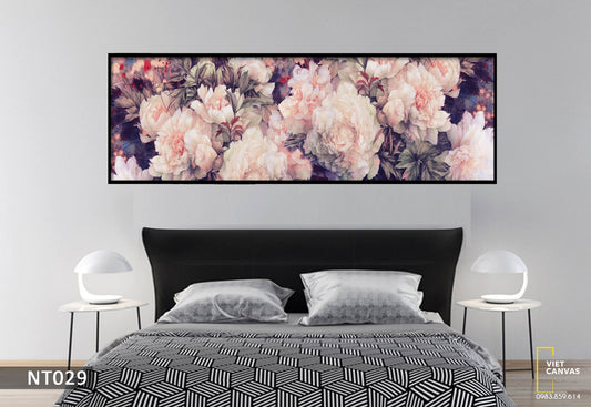 Tranh Hoa Mẫu Đơn Ngọt Ngào - NT029