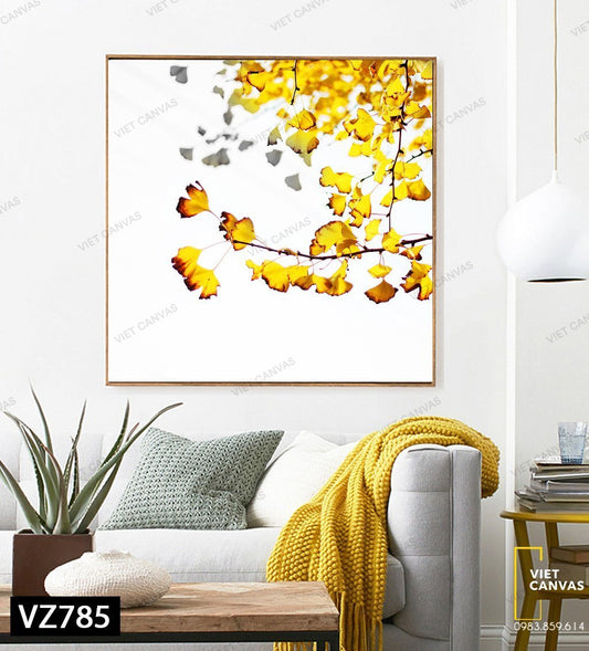 Tranh Hoa Vàng Rực Cả Bầu Trời - VZ785