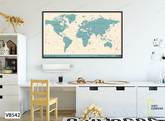 Tranh Khám Phá Thế Giới - VB542