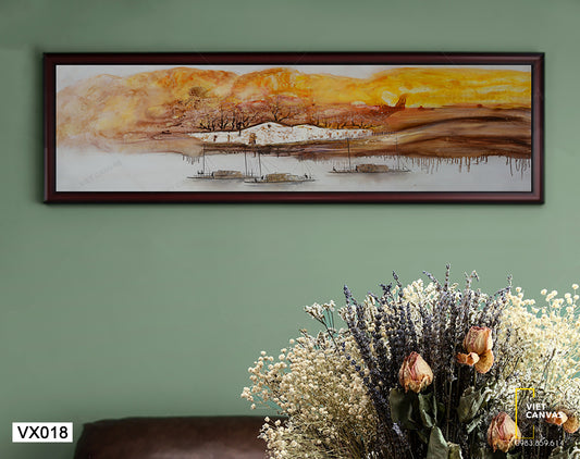 Tranh Không Gian Sông Nước - VX018