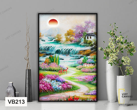 Tranh Khu Vườn Tiên Cảnh - VB213