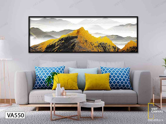 Tranh Khung Cảnh Núi Mùa Thu - VA550