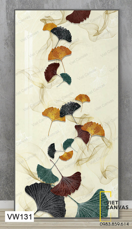 Tranh Lá Cây Sắc Màu - VW131