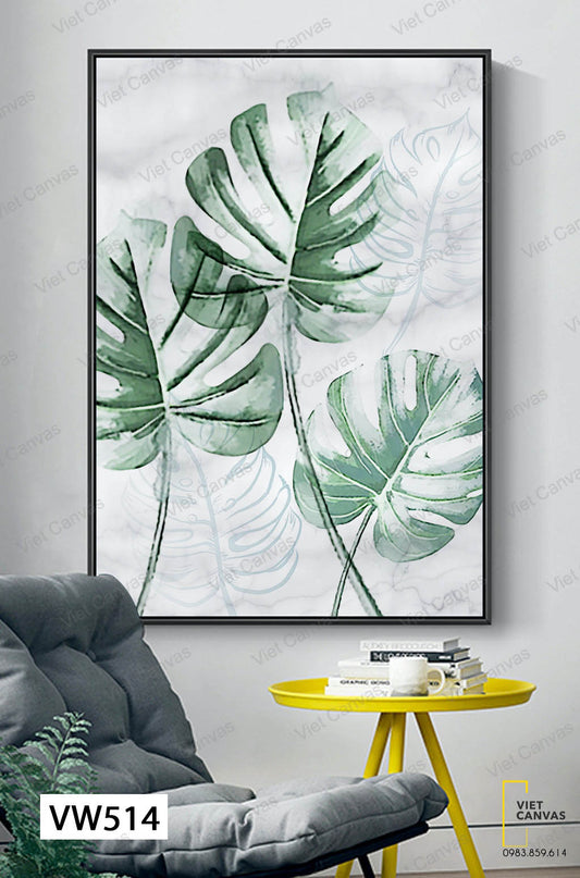 Tranh Cây Lá Nghệ Thuật - VW514
