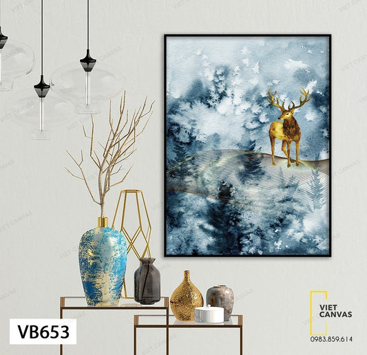 Tranh Lạc Vào Khu Rừng Thần Bí - VB653