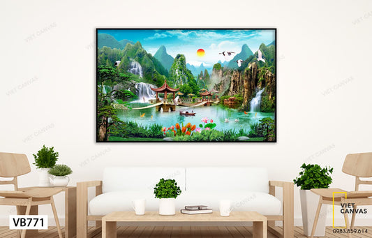 Tranh Thiên Nhiên Tươi Đẹp - VB771