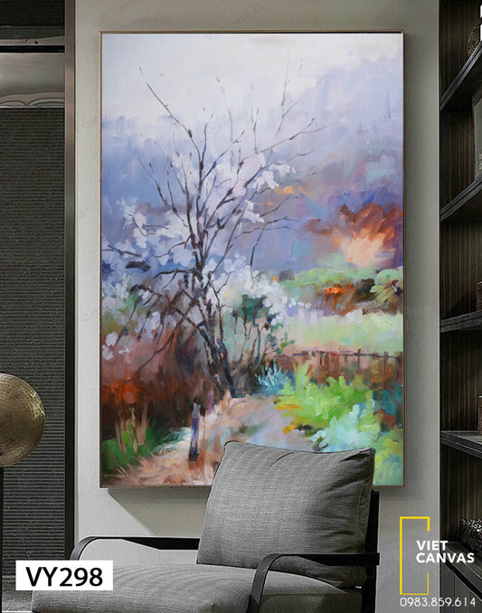 Tranh Làng Quê Thanh Bình - VY298