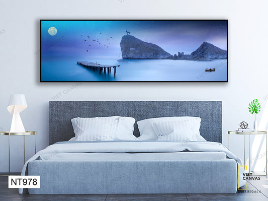 Tranh Biển Về Đêm - NT978