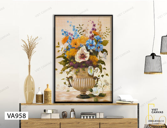 Tranh Lọ Hoa Muôn Màu - VA958