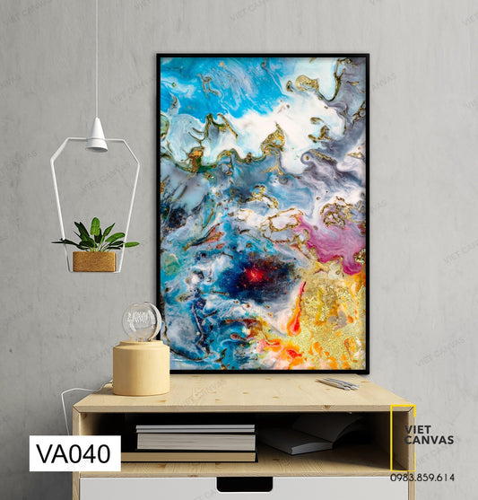 Tranh Trừu Tượng Sắc Màu - VA040