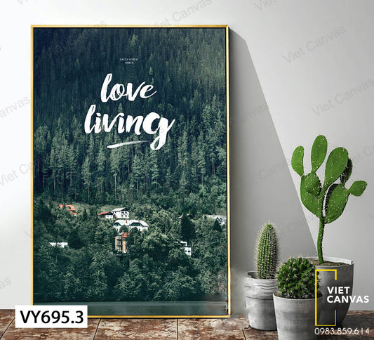 Tranh Rừng Xanh - VY695.3