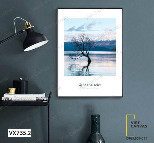 Tranh Hồ Nước - VX735.2
