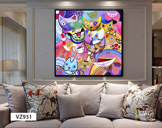 Tranh Hoạt Hình Ngộ Nghĩnh - VZ931