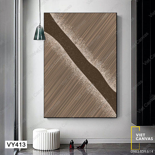 Tranh Màu Nâu Độc Đáo - VY413